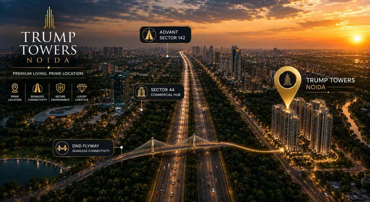 Trump Tower Noida Location Sector 94